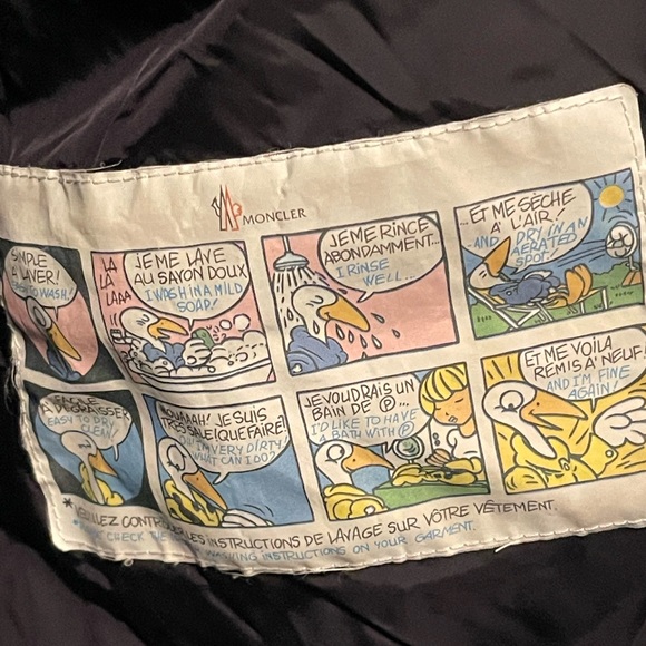 Moncler Flamme Giubbotto Black Jacket SZ 3 parka puffer down coat woman’s - Picture 6 of 16